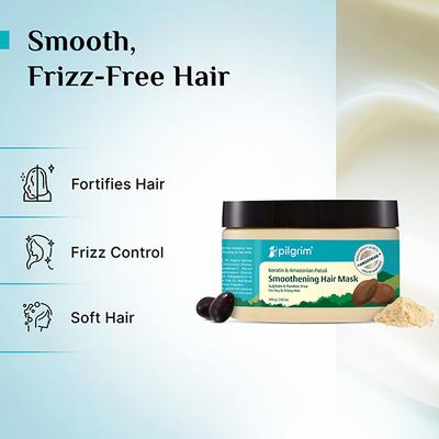 Pilgrim Patua & Keratin STRENGTHENING HAIR MASK 200 g - Hair Masks & Packs