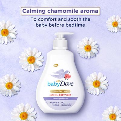 Baby Dove Calming Moisture Night Time Baby Wash 400 ml - Creams, Lotions & Oils