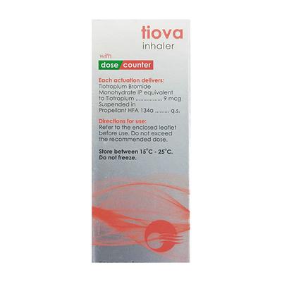 Tiova with dose counter Inhaler 200Md - Asthma/COPD-Ast