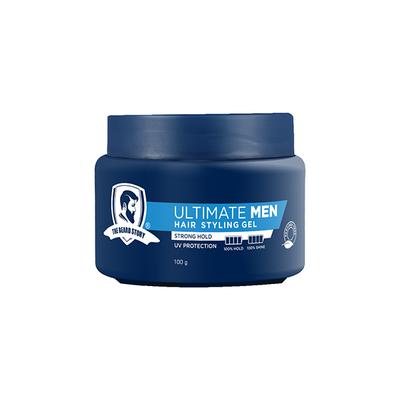 The Beard Story Ultimate Men Hair Styling Gel - Strong Hold 100 gm - Hair Gels & Waxes