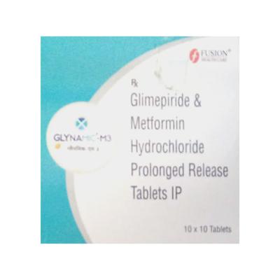 GLYNAMIC M 3 Tablet 10's - Diabetes-Ant