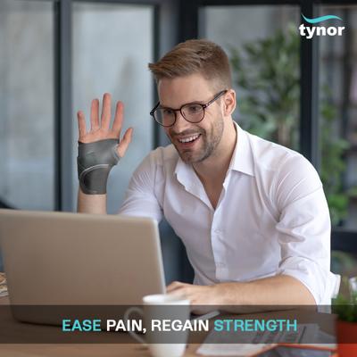 Tynor Wrist Brace with Thumb (One Size Fits All) (E 06) - Hand/Wrist Supports