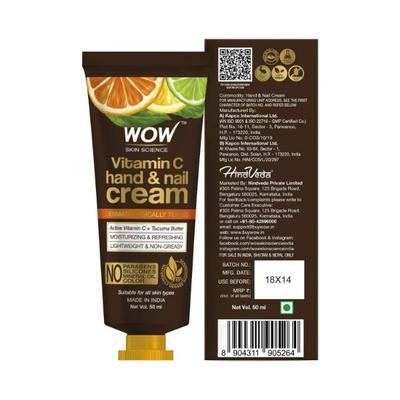 WOW Skin Science Vitamin C Hand & Nail Cream 50 ml - Hand Creams