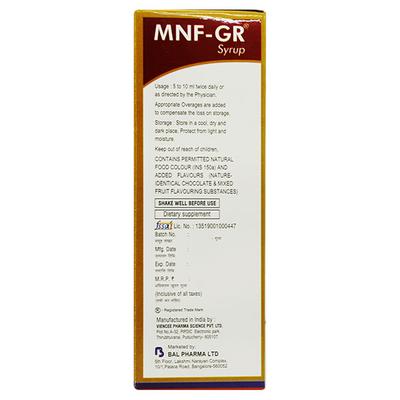 MNF GR Syrup 200ml - Supplements-Vam