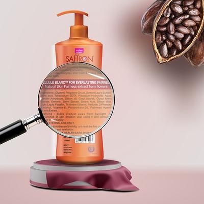 VI-John Saffron Cocoa Butter Fairnes Body Lotion for Men & Women 400 ml - Lotions & Creams