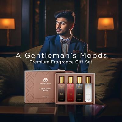 The Man Company A Gentleman's Moods Premium Fragrance Gift Set 20ml each 4's - Men Perfumes (Edt/Edp)