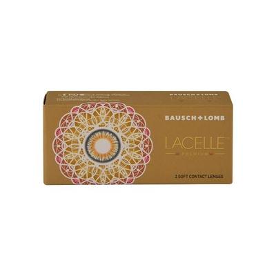 Bausch & Lomb LACELLE Premium Colored Monthly Contact Lens - 2 Lens/Box - Green (PWR 0.00) - Eyecare Lenses