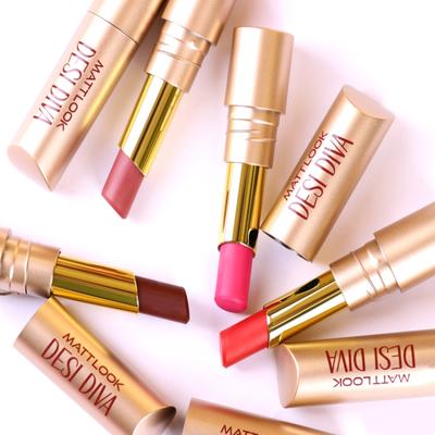 Matt Look Desi Diva HD Matte Lipstick With Hydrating Formula & Hyaluronic Acid, Natural Beige-24 3.8 gm - Lipsticks