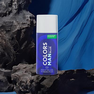 United Colors of Benetton Colors Man Blue Deodorant Spray 150 ml - Men Deodorants/Roll-Ons
