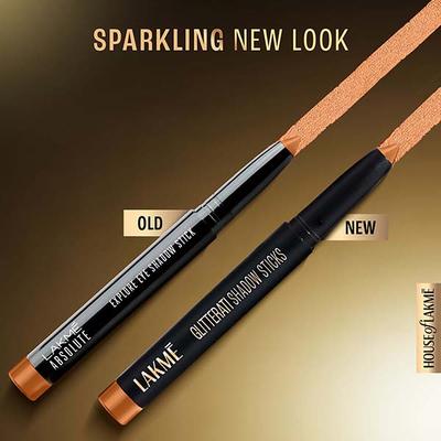 Lakme Absolute Explore Eyeshadow Stick Sunset Gold 1.4 gm - Eye Shadow Palettes