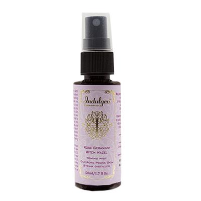 Indulgeo Essentials Rose Geranium Witch Hazel Facial Mist 50 ml - Face Mists