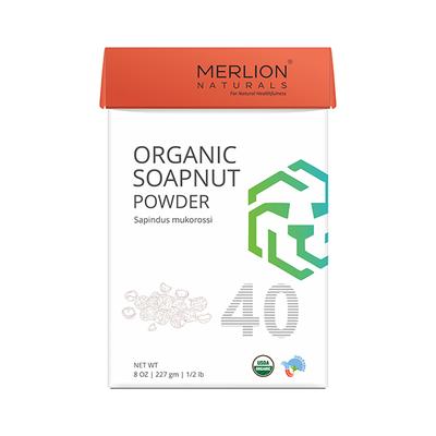 Merlion Naturals Organic Soapnut Powder 227 gm - Soaps