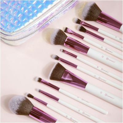 bh cosmetics Crystal Quartz 12 Piece Brush Set 1's - Lens Solution & Accessories