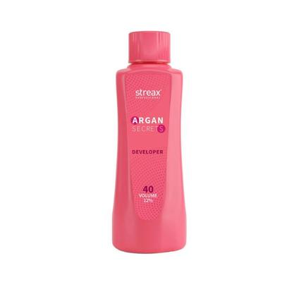 Streax Professional 40 Volume 12 % Developer for Argan Secret Colour 250ml - Crème