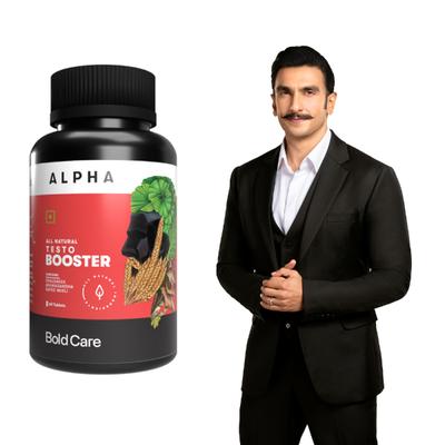 Bold Care Alpha Testo Booster Tablet 60's - Sexual Healthcare
