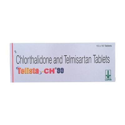 Telista CH 80mg Tablet 10'S - Hypertension-Ang