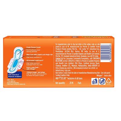 Whisper Choice Ultra Sanitary Pads for Women XL Napkins 1's - Others