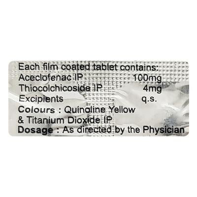 TOPFENAC MR Tablet 10's - Muscle Spasm-Mus