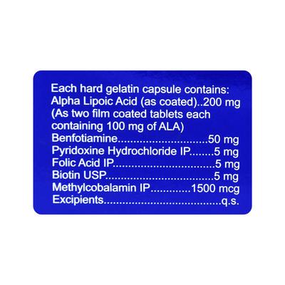 NERVMAX ACTIVE Capsule 10's - Supplements-Vam