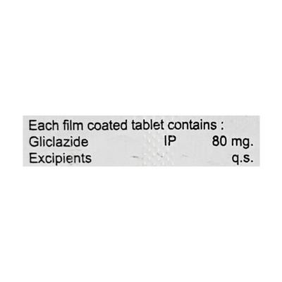 CLAGLID 80mg Tablet 10's - Diabetes-Ant