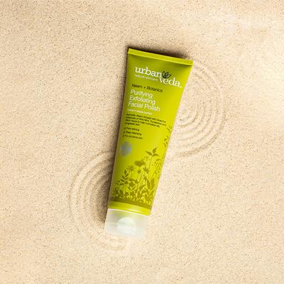 Urban Veda Purifying Exfoliating Facial Polish Neem and Tea Tree 125 ml - Face Scrubs