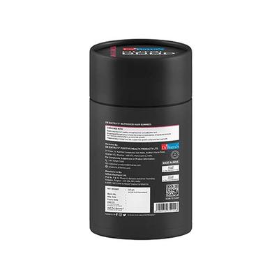 Dr Batras Nutrigood Biotin Hair Gummies for Strong & Healthy Hair With Grape Seed Extract, Vitamins & Zinc for Nourishment & Protection - 60 Gummies 1's - Hair & Skin