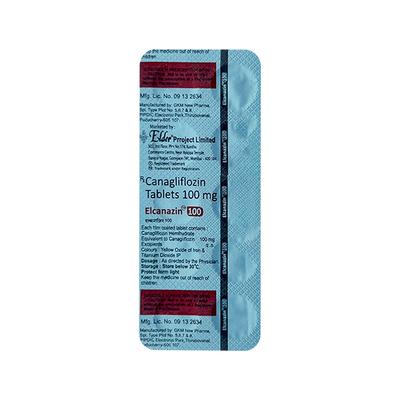 ELCANAZIN 100 Tablet 10's - Diabetes-Ant