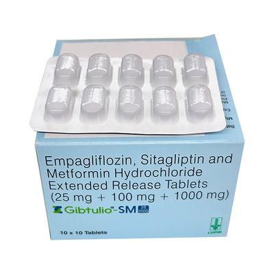 GIBTULIO SM 25/1000 Tablet 10's - Diabetes-Ant