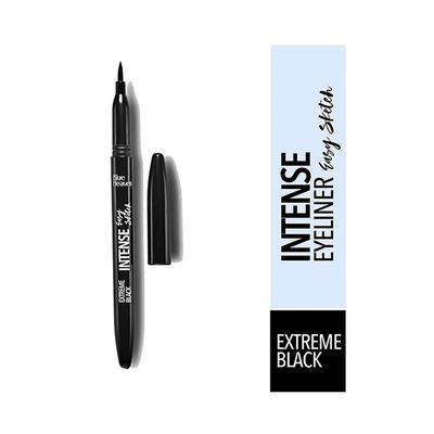 Blue Heaven Intense Easy Sketch Extreme Black Eyeliner 24Hr Stay Flexi Tip 1ml - Eyeliners