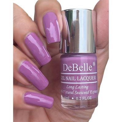 DeBelle Gel Nail Lacquer Flamboyant Florina (Dark Pink Mauve) 6 ml - Nail Polish