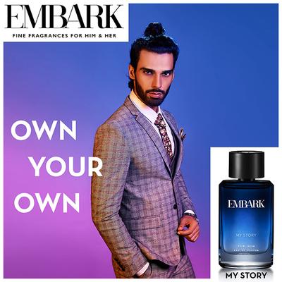 EMBARK Giftset - My Story For Him (30ml EDP + 150ml Deodorant + 100ml Shower gel) 280 ml - Men Perfumes (Edt/Edp)