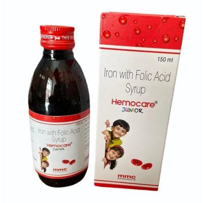 HEMOCARE JUNIOR Syrup 150ml - Iron Supplement/Anaemia-Vma