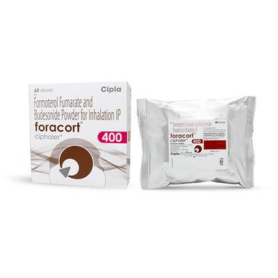 FORACORT 400 Ciphaler 60md - Asthma/COPD-Ast