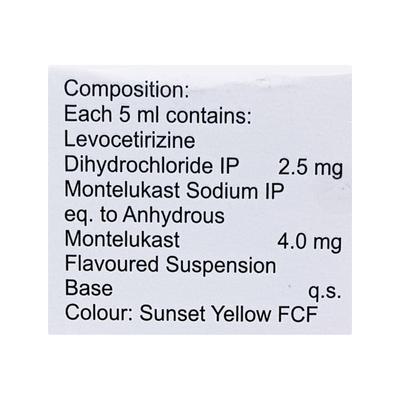 LEVONAIR KID Oral suspension 60ml - Allergies-Ant