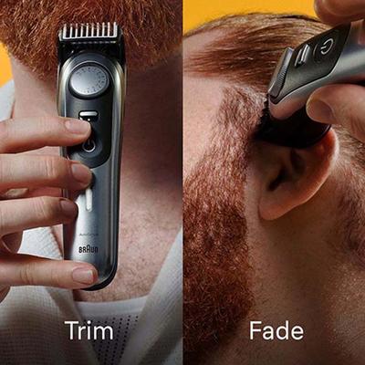 Braun Professional Beard Trimmer 9, BT9420 for Men From Gillette, 180-Min Runtime and Cordless 600 gm - Grooming Kits
