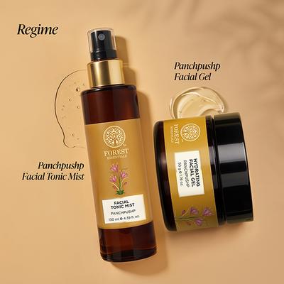 Forest Essentials Facial Tonic Mist Panchpushpfresh & Fragrant Unisex Toner Spray for Face 50 ml - Toners