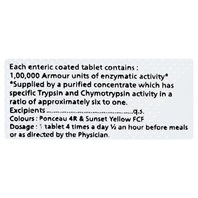 CHYMOWIN FORTE Tablet 10's - Pain relief-Ant