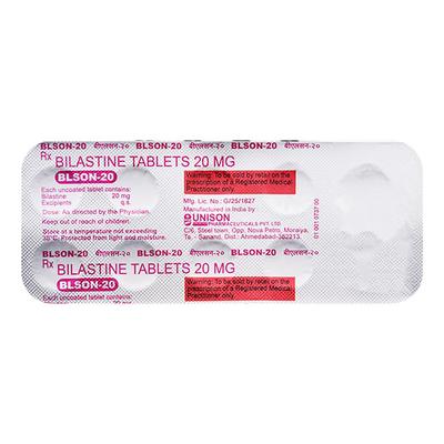 BLSON 20 Tablet 10's - Allergies-Ant