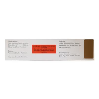 Ecovin 500Mg Tablet 10's - Fungal Infections-Anf