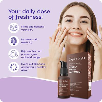 Zayn & Myza Arabica Coffee Face Serum 30 ml - Face Mists