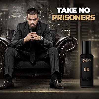 Beardo Don Perfume for Men, Strong Long Lasting Mens Perfume, Eau De Parfume Men Ideal Gift 20 ml - Men Perfumes (Edt/Edp)