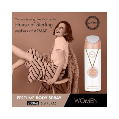 Armaf Tag Her Perfume Body Spray 200 ml - Women Deodorants/Roll-Ons