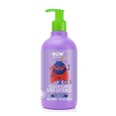 WOW Skin Science Kids Plush & Plump Body Lotion - Blueberry - SPF 15 300 ml - Baby Body Wash