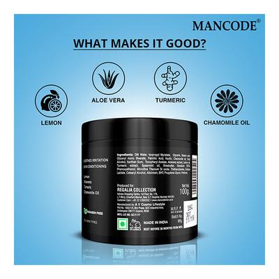Mancode After Shave Balm 100 gm - Pre & Post Shaves