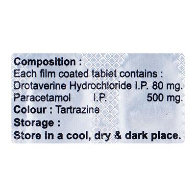Drotin Plus Tablet 10'S - Muscle Spasm-Ant