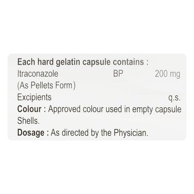 IBINATOR 200 Capsule 15's - Fungal Infections-Anf