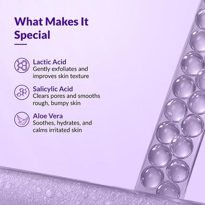 Fixderma Durave 10% AHA + 1% BHA Deep Exfoliating Body Lotion with Lactic & 1% Salicylic Acid 200 ml - Face Moisturizers