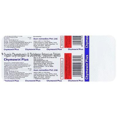 CHYMOWIN PLUS Tablet 10's - Pain relief-Ant
