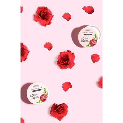 Insight Cosmetics Nail Polish Remover Wipes - Red Rose 25ml - Nail Polish Remover