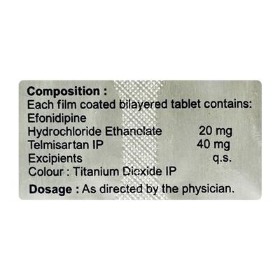 EFONTA T Tablet 10's - Hypertension-Ana
